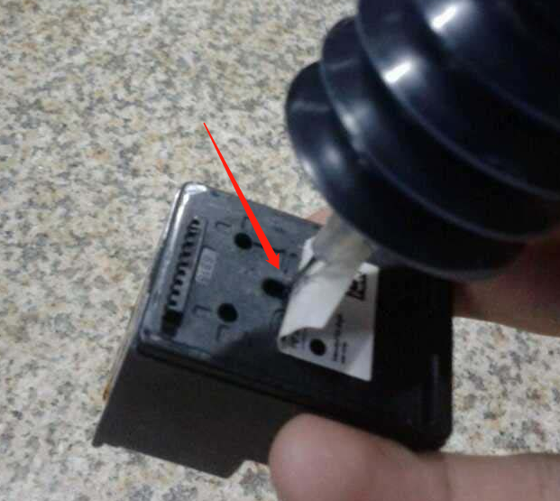 惠普打印机墨盒怎么加墨水