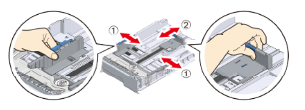 oki打印机怎么放纸