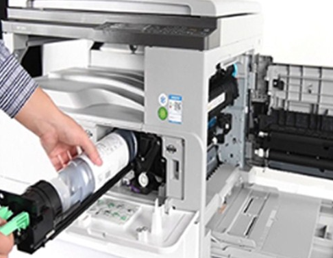 理光打印机换墨粉