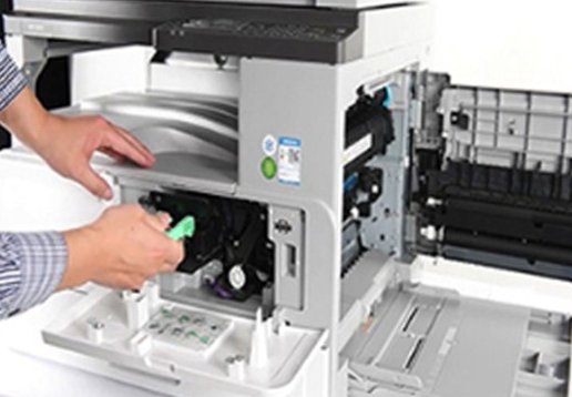 理光打印机换墨粉