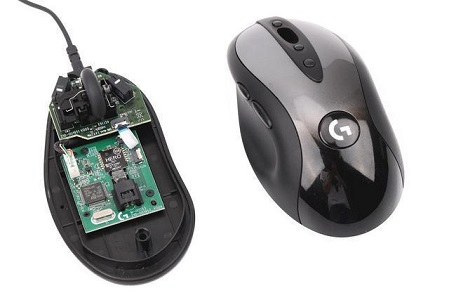 罗技mx518复刻版拆解