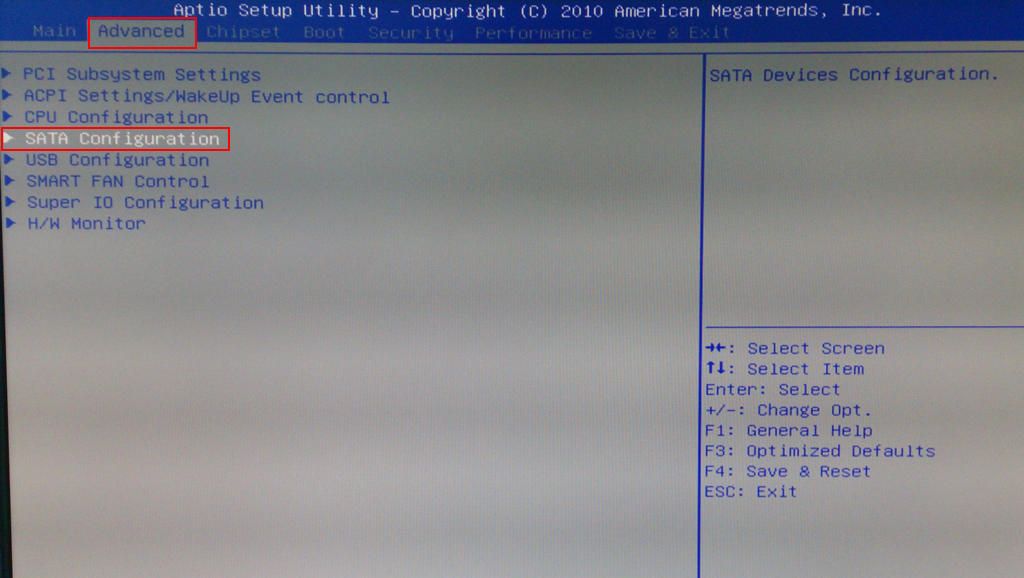 硬盘模式ide模式修改教程