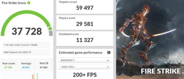 华擎RX 6900XT OC Formula 16GB评测跑分参数介绍
