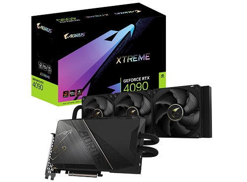 AORUS RTX 4090 XTREME WATERFORCE 24G评测跑分参数介绍