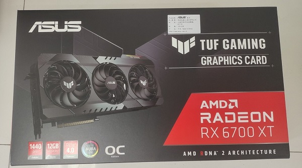 TUF-RX6700XT-O12G-GAMING评测跑分参数介绍