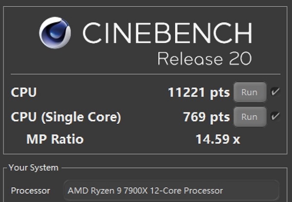 锐龙9 7900X评测跑分参数介绍