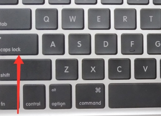 macbookairM1怎么切换大小写