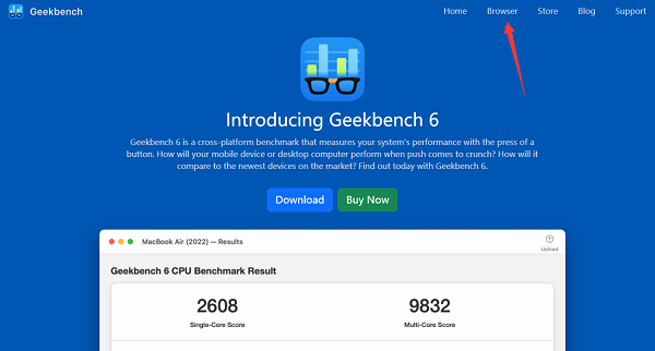 geekbench6分数怎么看