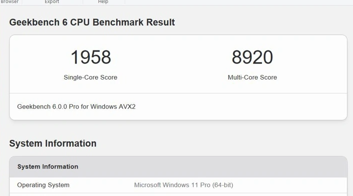 新Geekbench6发布优化架构加入新功能