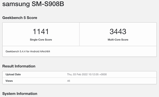 三星exynos 2200评测跑分参数详细介绍