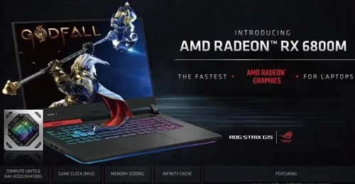 RX 6800M笔记本显卡评测参数介绍