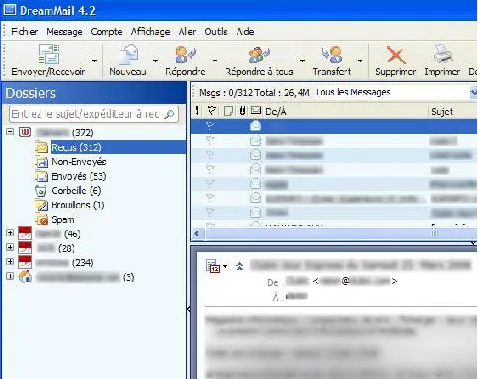 dreammail导入foxmail方法