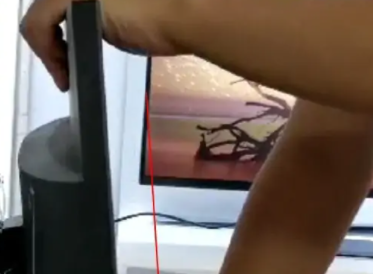 戴尔显示器升降步骤