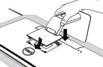 戴尔显示器拆卸步骤