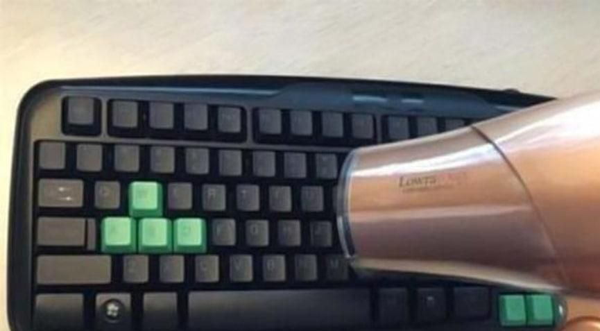 键盘清理最简单快速的方法有哪些