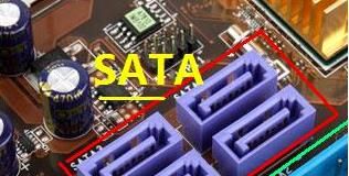 电脑硬盘线怎么接