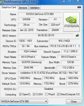 msiafterburner没有显卡功耗解决方法