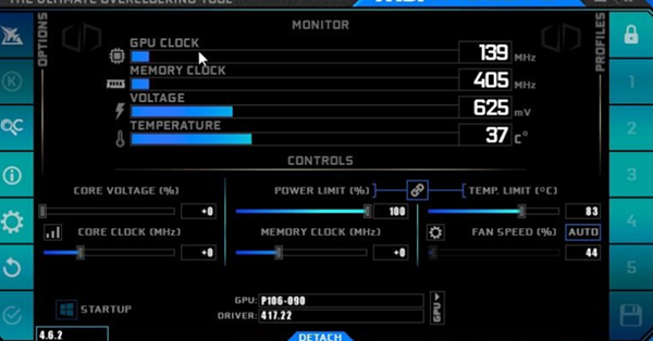 msi afterburner关机报错解决方法