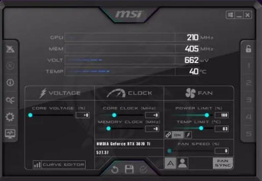 如何使用 MSI Afterburner 监控 GPU 温度详细步骤