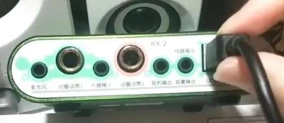 声卡线路怎么插