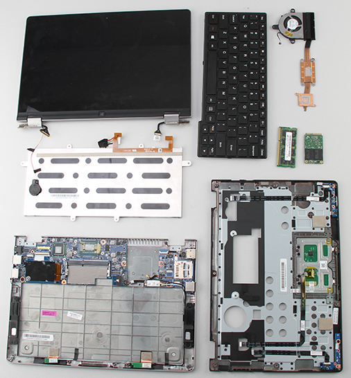 联想yoga27一体机拆机图片详情