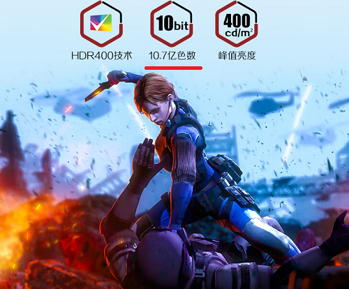 显示器色深和色数的转换