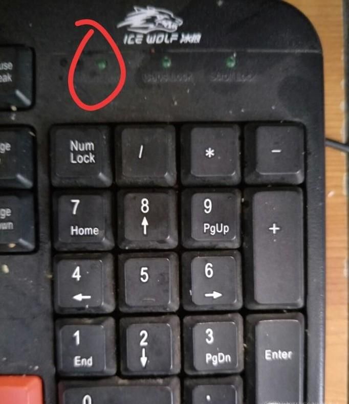 键盘上的数字键盘打不出来数字是怎么回事