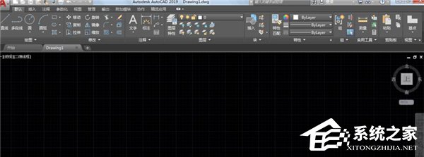 怎么使用AutoCAD2019去除掉背景上的网状白点?AutoCAD2019去除掉背景上的网状白点