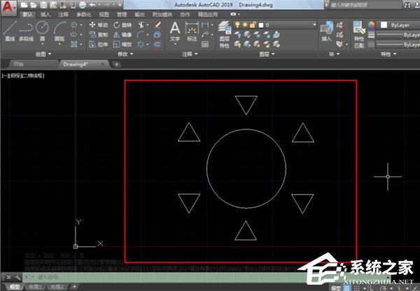 怎么使用AutoCAD 2019的环形阵列?AutoCAD 2019的环形阵列使用方法