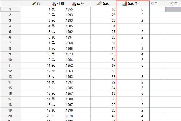 SPSS中怎么使用分箱功能将连续数据离散化?