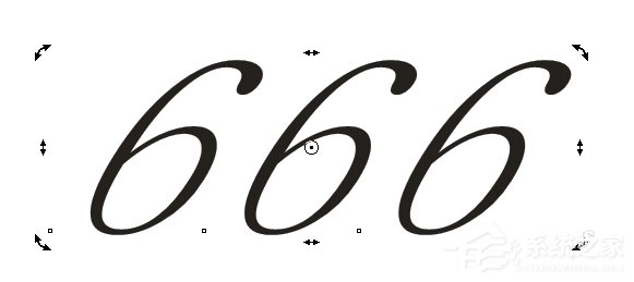 cdr如何制作倾斜字体?cdr制作倾斜字体的方法步骤