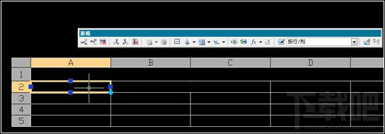 AutoCAD2008如何对表格进行编辑