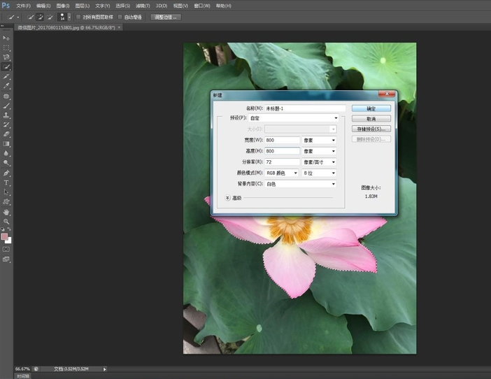 如何使用PS快速选择工具进行抠图?