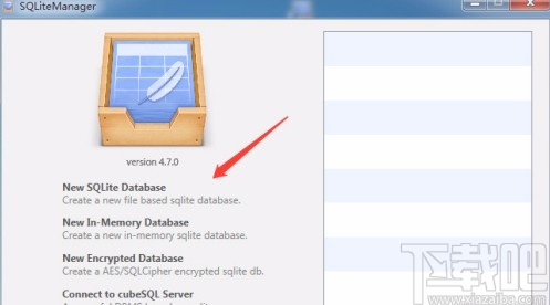 sqlitemanager创建数据库的方法