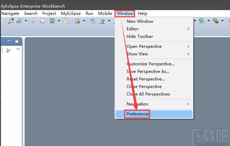 myeclipse修改主题颜色的方法