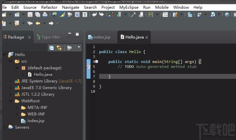myeclipse修改主题颜色的方法