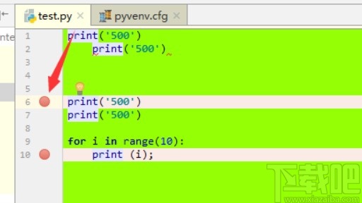 pycharm添加断点的方法步骤