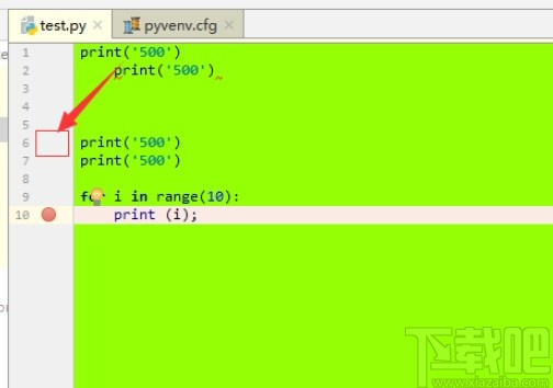 pycharm添加断点的方法步骤
