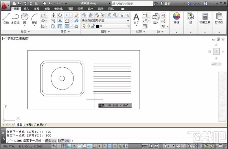 如何正确使用AutoCAD2013正交模式