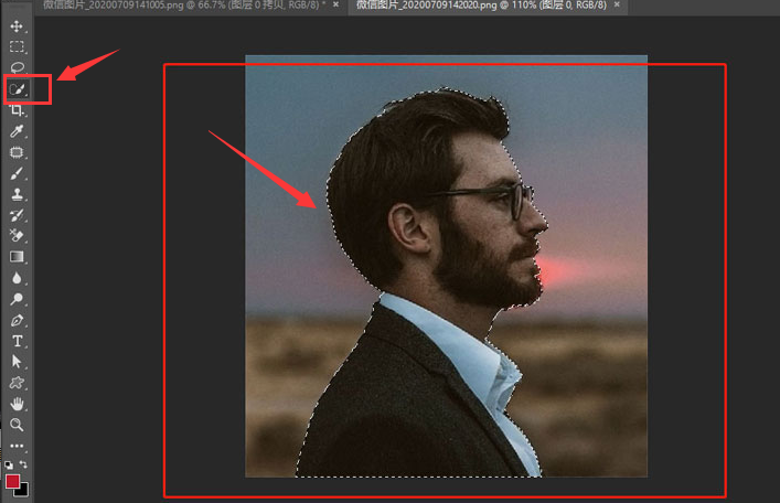 ps图片添加双重曝光效果方法介绍