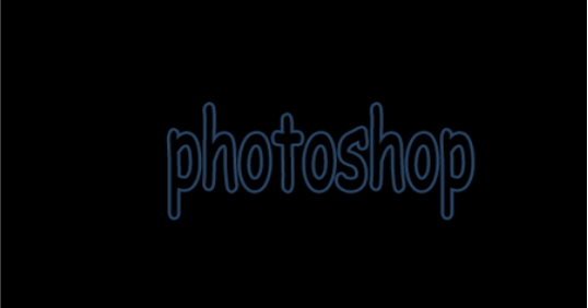 ps制作文字闪烁出现动画方法介绍