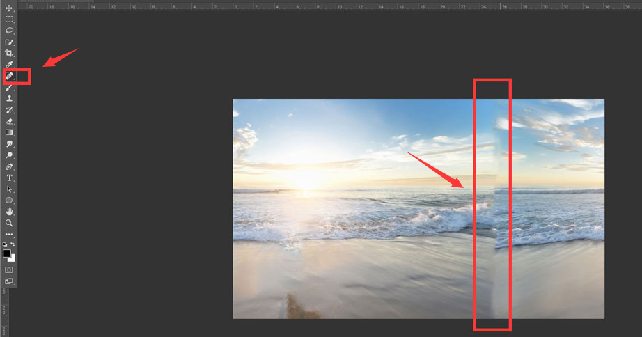 ps图片制作极坐标扭曲效果步骤介绍