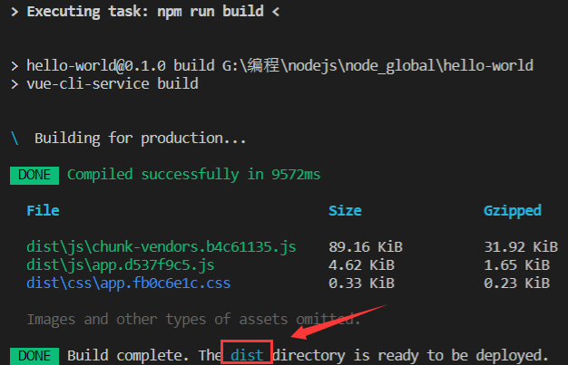 vscode打包vue项目方法介绍
