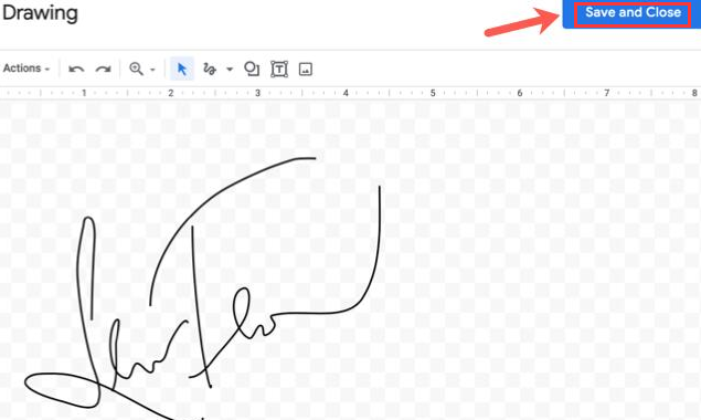 Google文档插入手写签名方法介绍