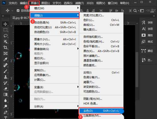 ps图片去色教程分享