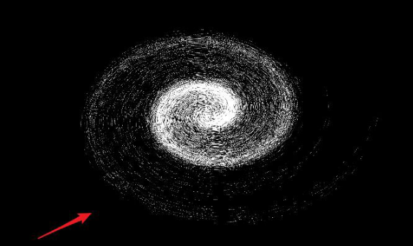 ps绘制旋涡星系滤镜效果方法介绍