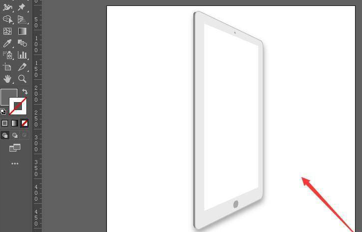 ai绘制竖立ipad矢量图步骤介绍