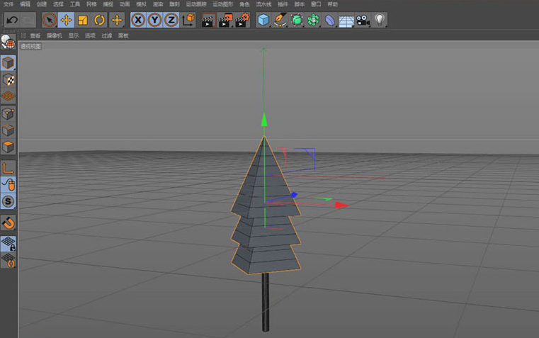 C4D创建树木模型步骤介绍