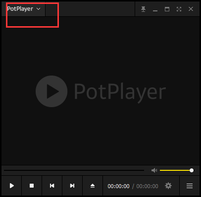 potplayer设置无边框播放方法分享
