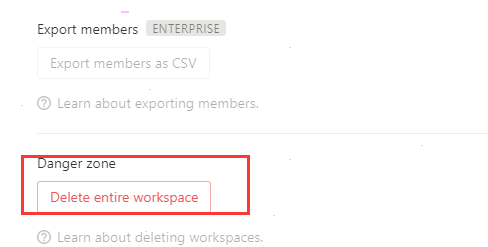 notion删除workspace步骤分享